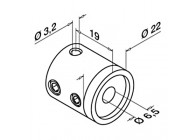 137450-000-00~~EASY FIX DWARS STAFHOUDE VOOR DRAAD