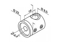 137450-000-01~~EASY FIX DWARS STAFHOUDE VOOR DRAAD SPAN LINKS