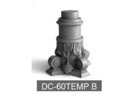 EXTREMITE POUR COLONNE 60MM - TEMPLE B