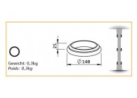 DC-100R ARCHI 1~~RING VOOR KOLOM 100MM - ARCHI 1