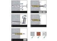 200851-827~~BEVESTIGINGSMATERIAAL MOD.0851 - PER 50 STUKS