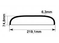 FOND DE TUBE 219.1 MM