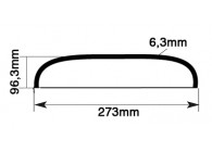 FOND DE TUBE 273 MM