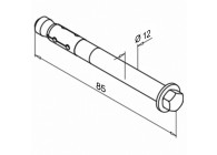 244220-285~~voor maximale klemsterkte 10mm, RVS316