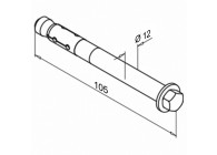 244220-211~~voor maximale klemsterkte 30mm, RVS316 VPE 25 STUKS