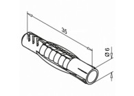 200841-635~~FISCHER WANDPLUG UX 6X35  QS-87 -VPE 100 STUKS !!!