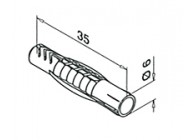 200841-635~~FISCHER WANDPLUG UX 6X35  QS-87 -VPE 100 STUKS !!!