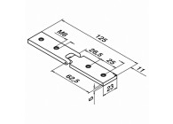 Raccord variable (-90° jusquà +90°),