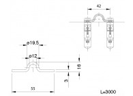 289G-19.5-3M~~RAILRAPIDO - 3 METER