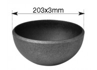 DEMI SPHERE 200 X 3 MM.