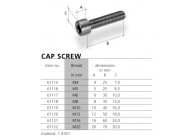 VIS A TETE CYLINDRIQUE - M12