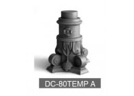 EXTREMITE POUR COLONNE 80MM - TEMPLE A