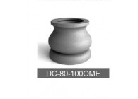 EXTREMITE POUR COLONNE 80/100MM - OMEGA