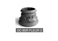 DC-80R FLEUR 3~~RING VOOR KOLOM 80MM - FLEUR 3