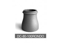 DC-80-100RONDO~~UITEINDE VOOR KOLOM 80/100MM - RONDO