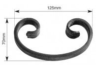 C-VOLUTE 125X70MM