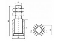 230-40~~GELEIDINGSROL - WIT