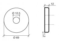 ROSACE PR SUPPORT DE MAIN-C IN442005