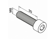 QS-28 Vis 6-pans - tête cylindrique