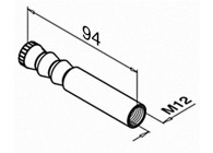 Cheville Q-R à sceller, Q VMZ-IG 90 M12, QS-207,