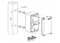 P00009301-SILV - Powerbox-Coffret pour transformateur-argent