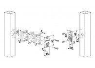 P00009300 - Ensemble de détection de position pour porte-unité autonome