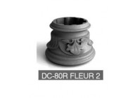 DC-80R FLEUR 2~~RING VOOR KOLOM 80MM - FLEUR 2