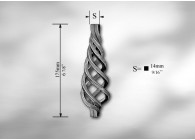 TORSADE FORG.A CHAUD 14X175