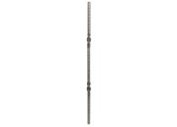 BALUSTRE MARTELE SUR ANGLE #12MM - LONGUEUR 1M