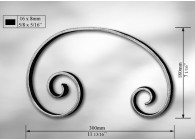 VOLUTE 180X300 - 16X8MM.