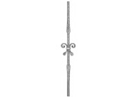 BALUSTRE MARTELE SUR ANGLE #14MM - L. 1000MM