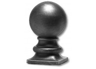 SPHERE CREUSE EN ACIER MOULE - SOUDABLE- NON GALVANISABLE