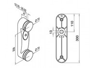 Adaptateur pour vitrage