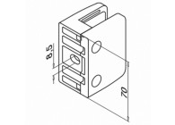 Glasklem, MOD 24, excl. klemrubbers