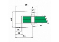 Glasklem, MOD 24, excl. klemrubbers