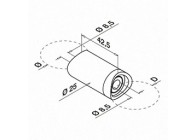 Entretoise, tube à tube liaison