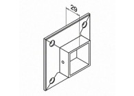 Embase murale, Square Line