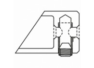 Kabelstopper voor kabelsysteem, 3,2 mm - 4 mm