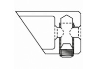 Kabelstopper voor kabelsysteem, 3,2 mm - 4 mm