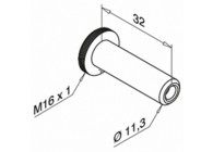 Fast Fix adapter voor kabel, 4 mm