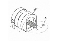 Easy Q-web, kabelhouder voor 6 mm kabel