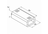 Gaine pour raccord de bande LED MOD 0018, IP54