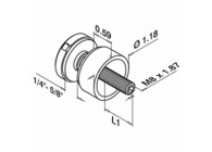 Haaksleutel met pen, Ø30 - 32 mm, Q-31