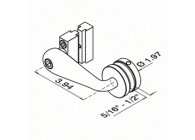 Haaksleutel met pen, Ø45 - 50 mm, Q-32