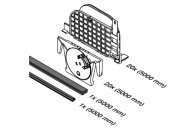 Joints, cales et Q-disc, réglable, EG Smart