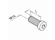 Vis tête cylindrique à six pans creux, QS-221