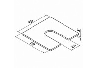 Blocs de distance pour Easy Glass Prime