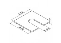 Blocs de distance pour Easy Glass Prime