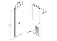 Embout,EG Prime,pour escaliers,lateral,droite,alu,anod