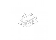 Embase-manchon pour poteau, Easy Alu